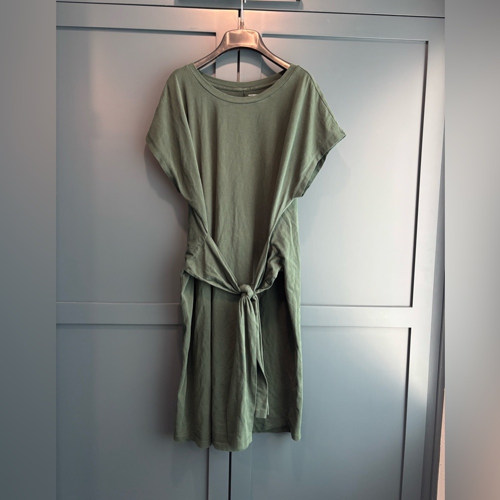 Universal Standard Olive Midi Dress